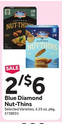 Stop&Shop Blue diamond nut-thins offer