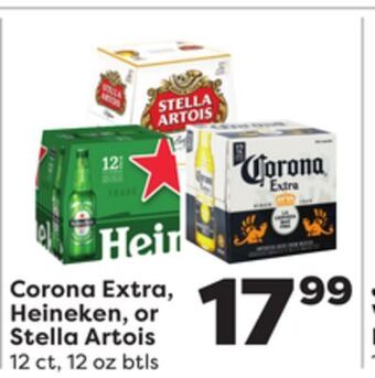 Weis Markets Corona extra, heineken, or stella artois offer