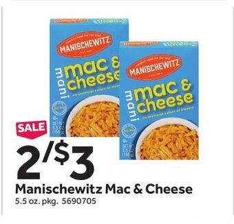 Stop&Shop Manischewitz mac & cheese offer
