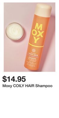 Bath & Body Works Moxy coily hair shampoo offer