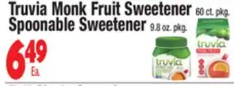 King Kullen Truvia monk fruit sweetener offer