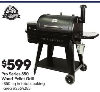Lowe's Pro series 850 wood-pellet grill offer