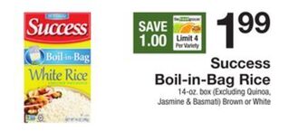 The Fresh Grocer Boil-in-bag rice offer