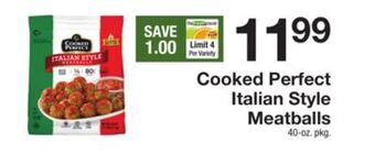 The Fresh Grocer Italian style meatballs offer