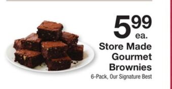 The Fresh Grocer Store made gourmet brownies offer