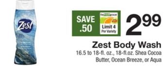 The Fresh Grocer Body wash offer