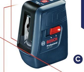 Lowe's Bosch 50-ft self-leveling 3-line laser level offer