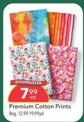 JOANN Premium cotton prints offer