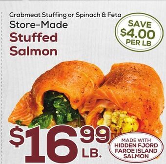 DeCicco & Sons Stuffed salmon offer