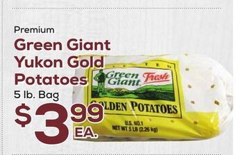 DeCicco & Sons Green giant yukon gold potatoes offer