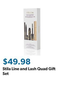 Sam's Club Stila line and lash quad gift set offer