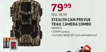 Sportsman's Warehouse Stealth cam prevue trail camera combo offer