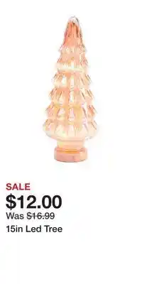 TJ Maxx 15in led tree offer