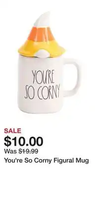 TJ Maxx You're so corny figural mug offer