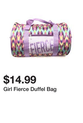 Kmart Girl fierce duffel bag offer