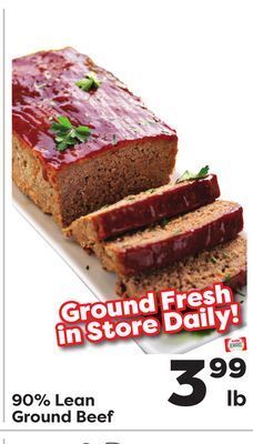 Weis Markets 90% lean ground beef offer