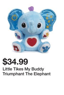 Kmart Little tikes my buddy triumphant the elephant offer