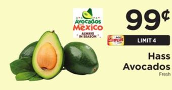 ShopRite Hass avocados offer