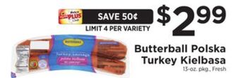 ShopRite Polska turkey kielbasa offer