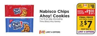 ShopRite Chips ahoy! cookies offer