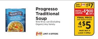 ShopRite Traditional soup offer