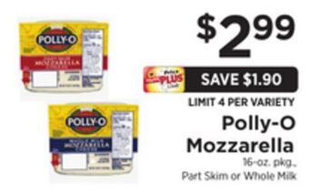 ShopRite Mozzarella offer