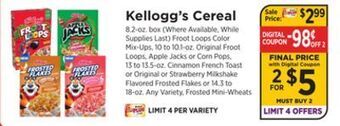 ShopRite Cereal offer