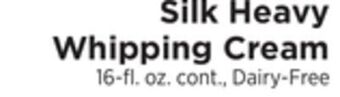ShopRite Heavy whipping cream offer