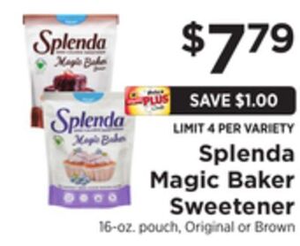 ShopRite Magic baker sweetener offer