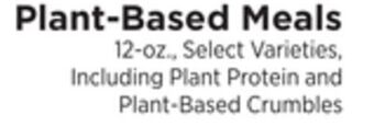 ShopRite Plant-based meals offer