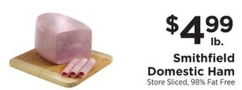 ShopRite Domestic ham offer