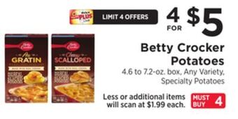 ShopRite Potatoes offer