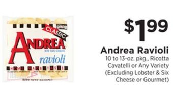 ShopRite Ravioli offer