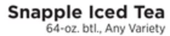 ShopRite Iced tea offer