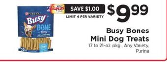 ShopRite Mini dog treats offer