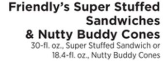 ShopRite Super stuffed sandwiches & nutty buddy cones offer