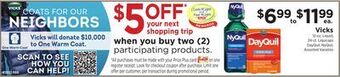 ShopRite Vicks offer
