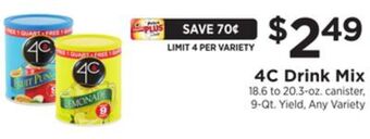ShopRite Drink mix offer