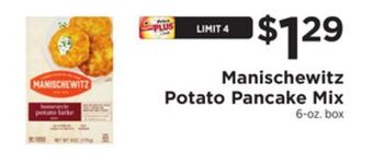 ShopRite Potato pancake mix offer