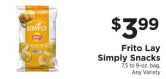 ShopRite Simply snacks offer