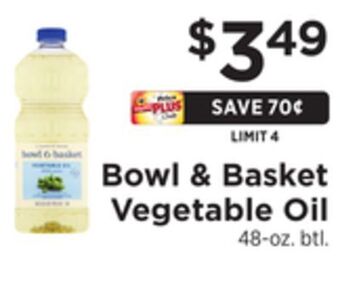 ShopRite Vegetable oil offer