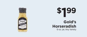 ShopRite Horseradish offer
