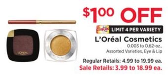 ShopRite Cosmetics offer