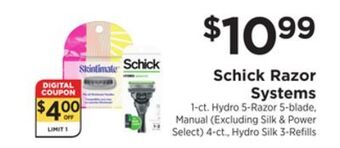 ShopRite Razor systems offer