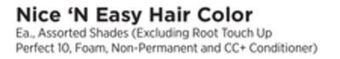 ShopRite Hair color offer
