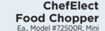 ShopRite Food chopper offer