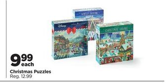 Michaels Christmas puzzles offer