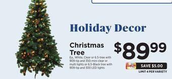 ShopRite Christmas tree offer