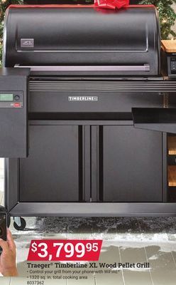 Ace Hardware Traeger® timberline xl wood pellet grill offer