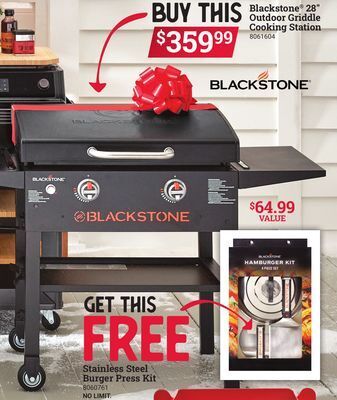Ace Hardware Blackstone® 28" outdoor griddle cooking station offer